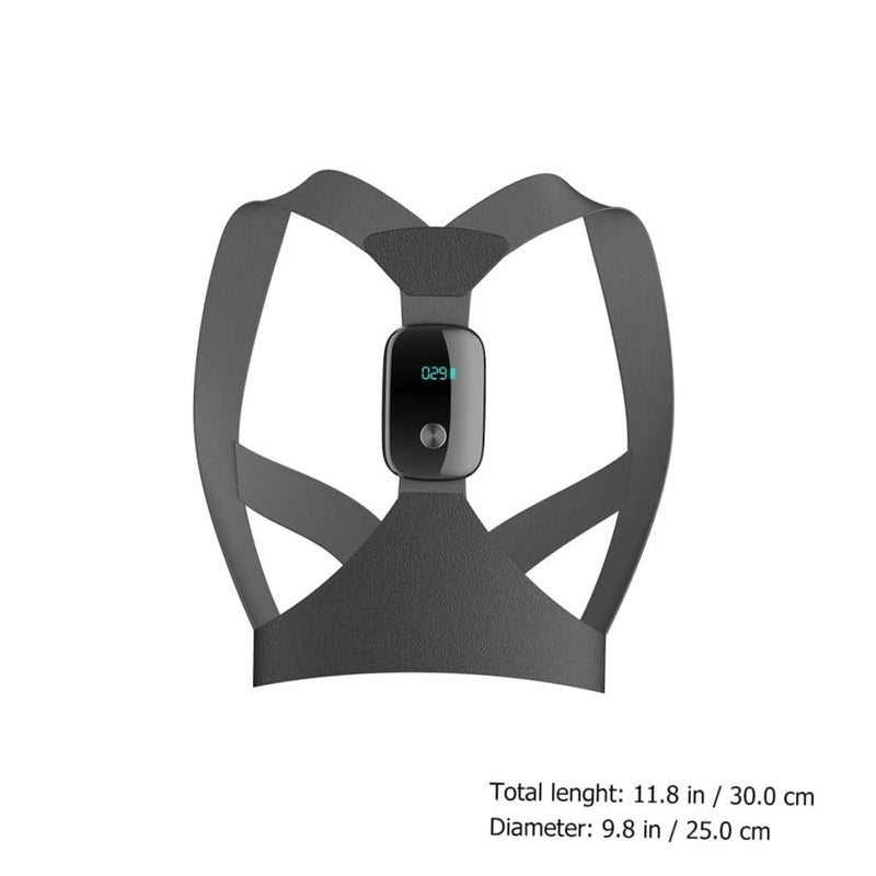 Smart Hunchback Correction Belt for Adults, Electronic Posture Reminder Back Brace with Shoulder Support, Upper Back Posture Corrector for Sitting and Spinal Alignment - Image 2