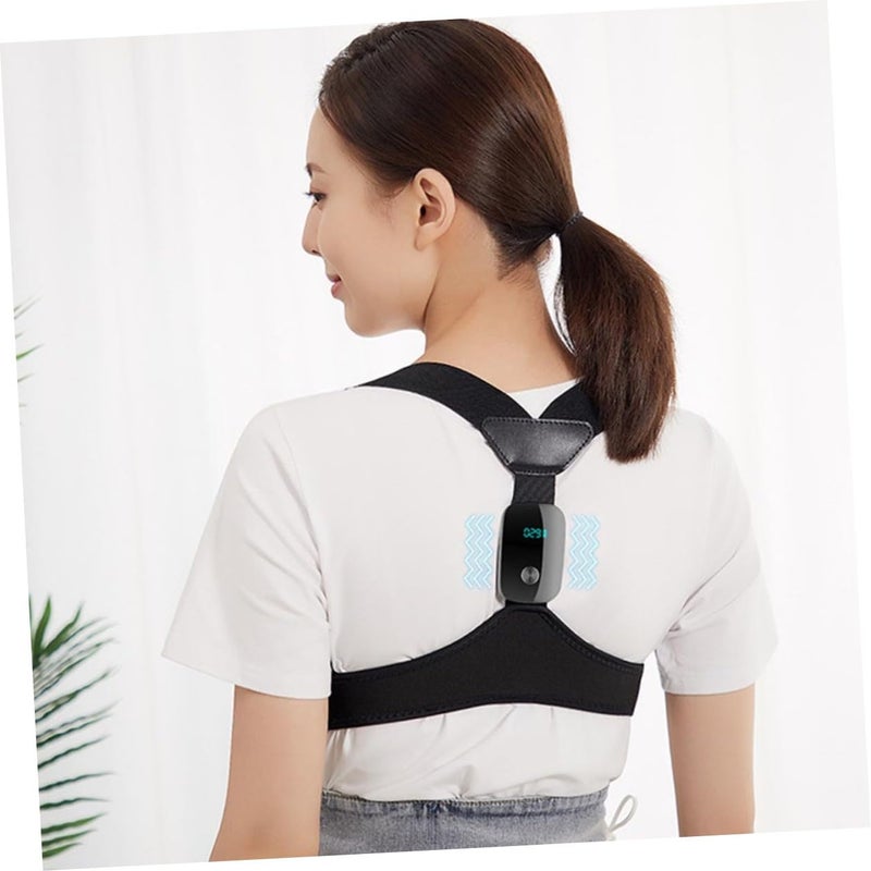 Smart Hunchback Correction Belt for Adults, Electronic Posture Reminder Back Brace with Shoulder Support, Upper Back Posture Corrector for Sitting and Spinal Alignment - Image 5