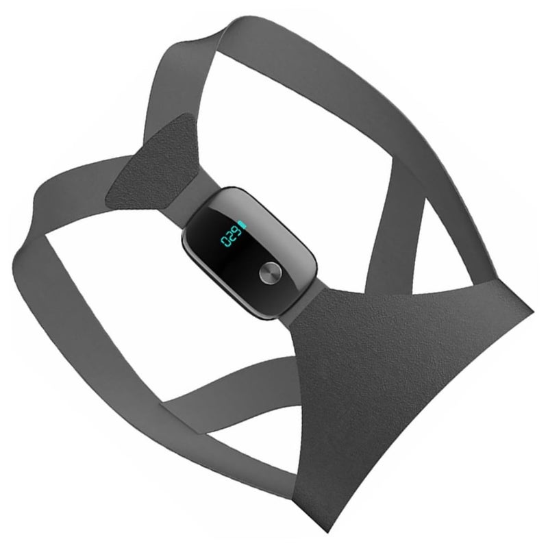 Smart Hunchback Correction Belt for Adults, Electronic Posture Reminder Back Brace with Shoulder Support, Upper Back Posture Corrector for Sitting and Spinal Alignment - Image 1