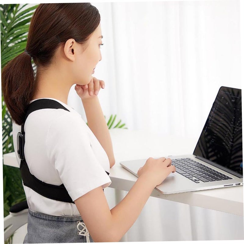 Smart Hunchback Correction Belt for Adults, Electronic Posture Reminder Back Brace with Shoulder Support, Upper Back Posture Corrector for Sitting and Spinal Alignment - Image 4