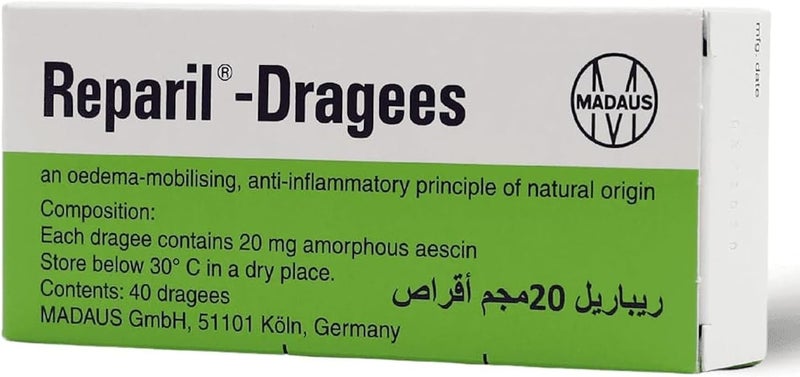 REPARIL ريباريل دراجات 20 ملغ - 40 حبة - Image 1