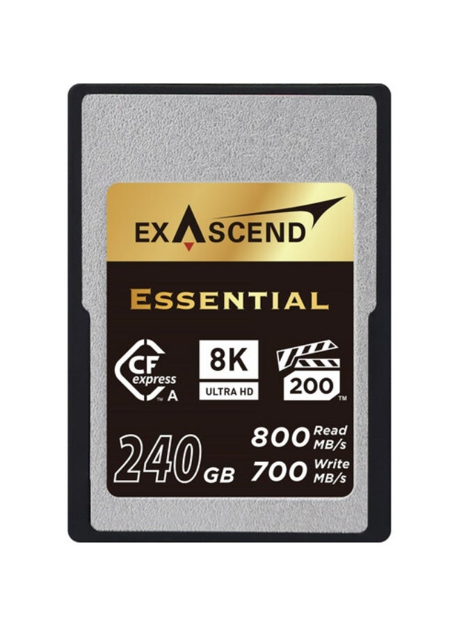 Exascend 240GB Essential Series CFexpress Type A Memory Card