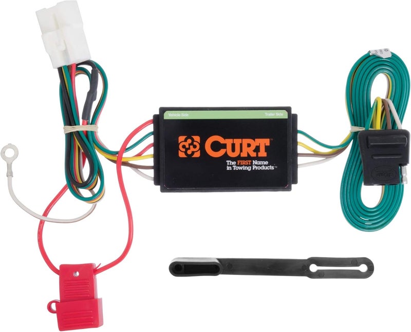 Curt 56040 Vehicle-Side Custom 4-Pin Trailer Wiring Harness, Fits Select Subaru Ascent, Forester, Outback, Crosstrek, XV - Image 1
