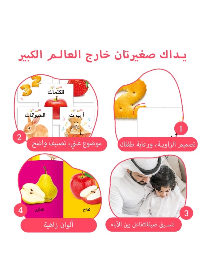 1 set of 10 books 17cm*14cm My Little Encyclopedia Children's Arabic Literacy Series Early Education Picture Books Children's Literacy Picture Books Start of the School Season Montessori Education Picture Books Christmas, Thanksgiving, New Year Gifts  - Image 4
