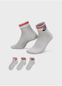 Nike 3 Pack Nsw Everyday Essential Ankle Socks  - Image 1