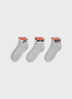 Nike 3 Pack Nsw Everyday Essential Ankle Socks  - Image 2