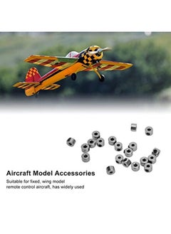 20Pcs Landing Gear Stopper Set Wheel Collar 2.1Mm Stainless Steel Exquisite Craftsmanship Rc Plane Model Aircraft Parts Model Aviation Accessories - pzsku/Z2973B7C91EED1AC0EB3AZ/45/_/1688972380/9d2545a8-faee-443f-a24e-f10dffb48e9d