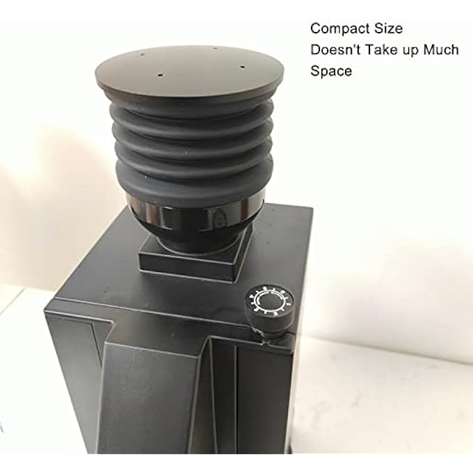 LICAEVEY Coffee Grinder Single Dose Hand Pressure Blowing Bean Bin Coffee Grinder Cleaning Tool Aluminium Alloy Coffee Grinder Parts For Household Black - Image 5