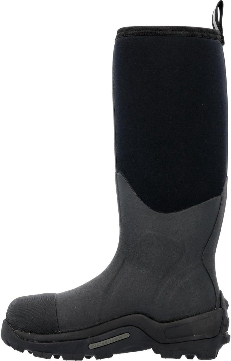 Muck Boot Arctic Sport High Performance Tall Steel Toe Insulated Men's Rubber Work Boot - Black - Image 5