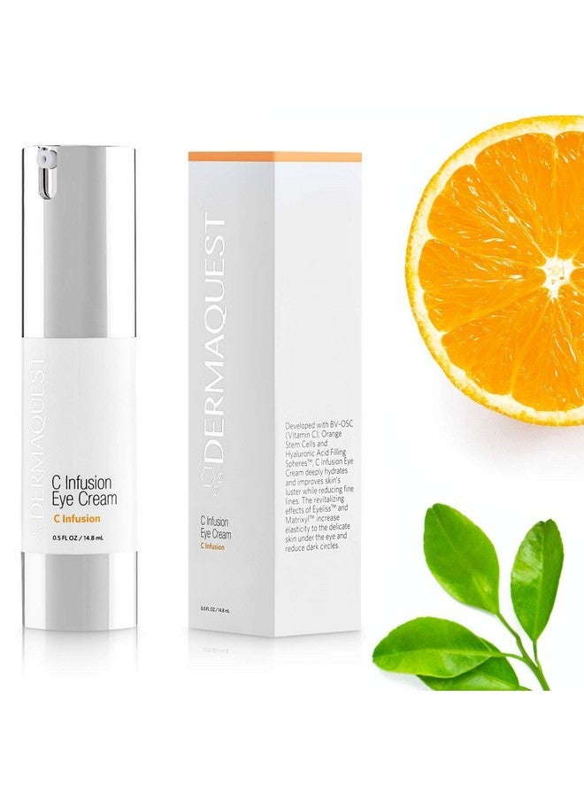 DermaQuest C Infusion Hydrating Revitalizing Eye Cream - Eye Bags Reducer, Eye Puffiness Treatment & Under Eye Cream For Dark Circles (0.5 oz) - Image 3
