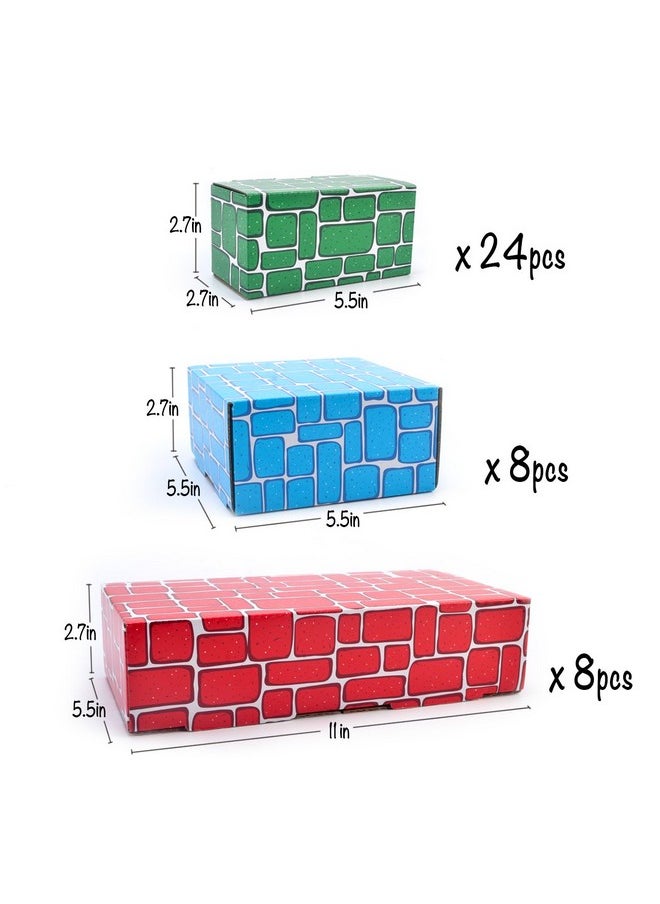 EP EXERCISE N PLAY Cardboard Building Block, Exercise N Play 40pcs Extra-Thick Jumbo Giant Building Blocks in 3 Sizes for Kids  - Image 4