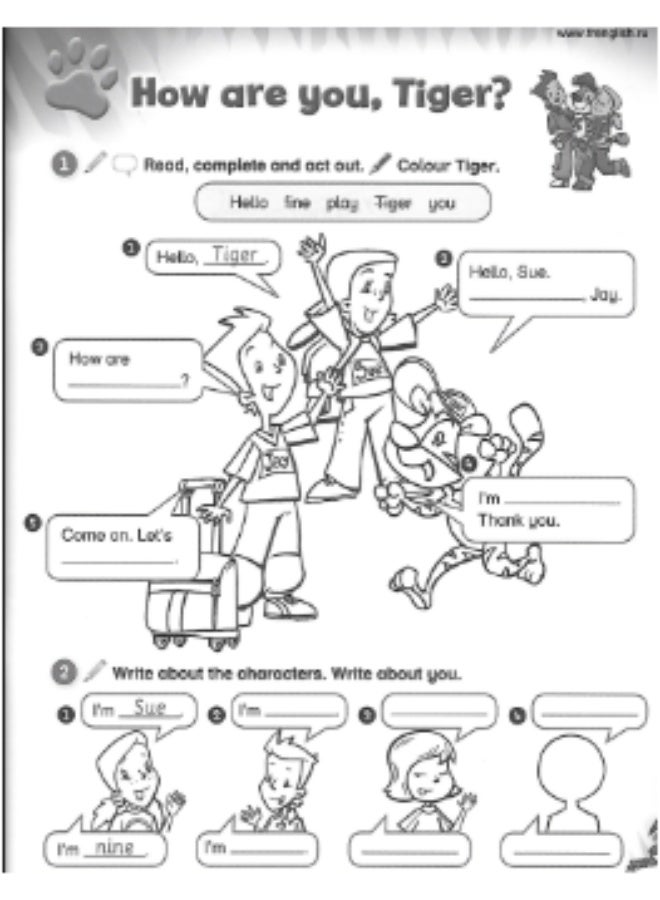 Macmillan Tiger Time -  English Course for Schools -level 2_activity_book - Image 4