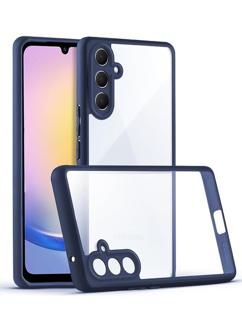 Bumper Protective Case for Samsung Galaxy A15 Silicone TPU Bumper Ultra Durable Ultra-Safe Camera Optimum Solution (Blue)