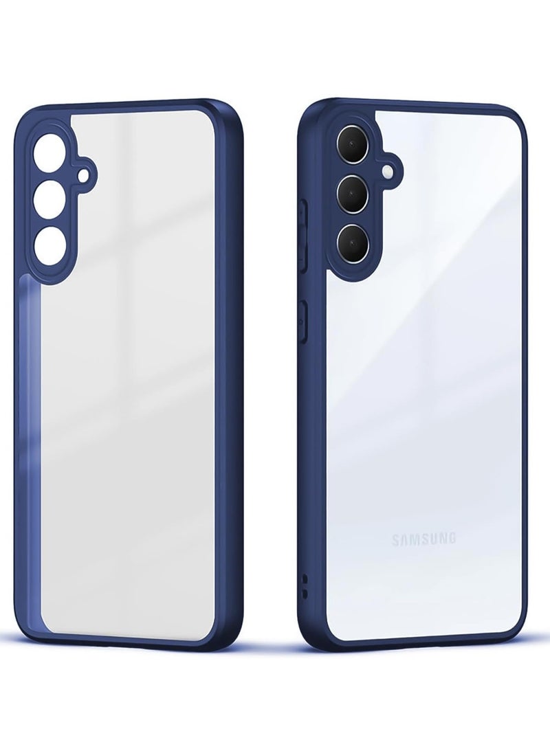 Generic - Bumper Protective Case for Samsung Galaxy A15 Silicone TPU Bumper Ultra Durable Ultra-Safe Camera Optimum Solution (Blue) - Image 1