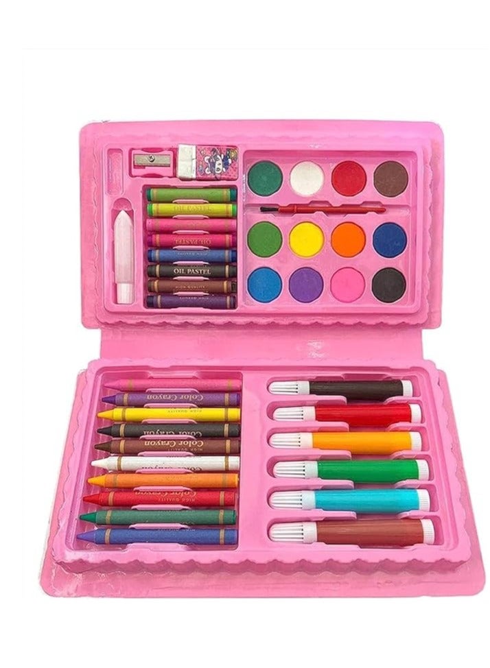 Kids Color Bag 42 Pieces Pink - Image 1