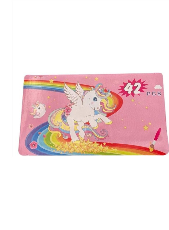 Kids Color Bag 42 Pieces Pink - Image 2