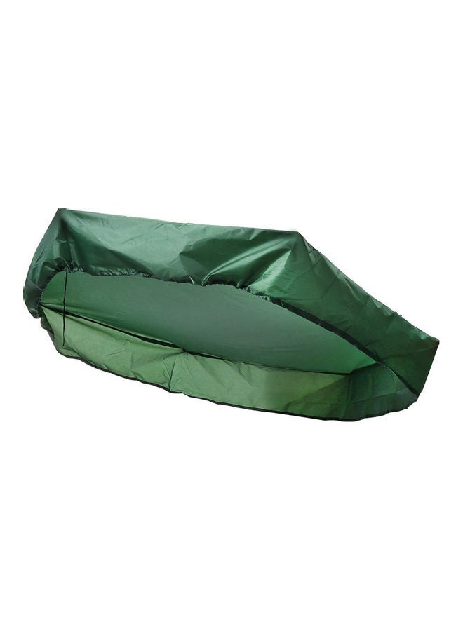 NIBEMINENT Hexagonal Sandbox Cover for Garden Area Green 25.00 x 2.00 18.00cm - Image 1