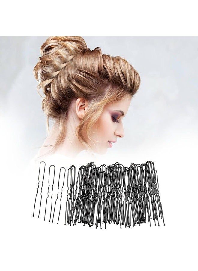 150 Pieces Hair Clips (3 Styles), 2 Inch Hair Clips, French Bun for Women, Thick Hair and All Hair Types (Black/Brown) - Image 5