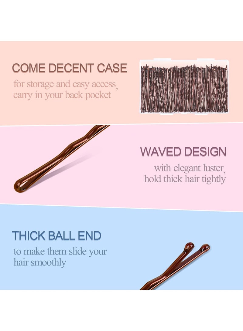 150 Pieces Hair Clips (3 Styles), 2 Inch Hair Clips, French Bun for Women, Thick Hair and All Hair Types (Black/Brown) - Image 3