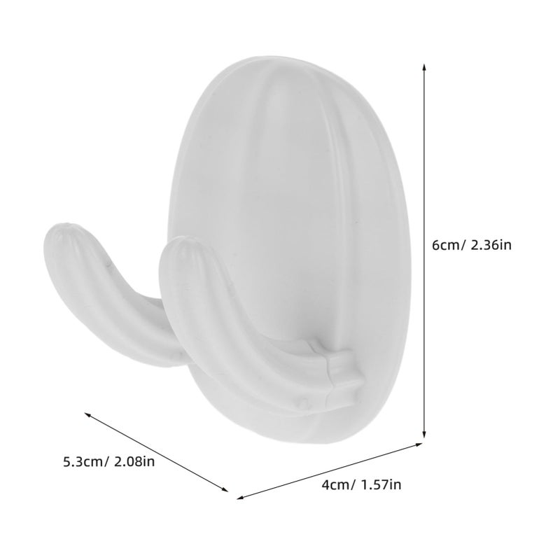 White Cord Organizers 2Pcs Kitchen Appliance Cable Clips USB Cord Keepers Easy Installation - Image 3