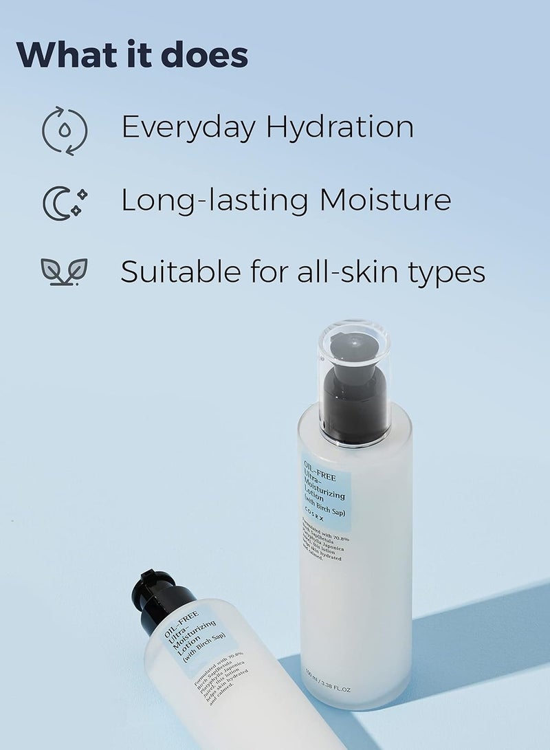 DubaiGallery Oil Free Ultra Moisturizing Lotion (With Birch Sap) 100ml - Image 5