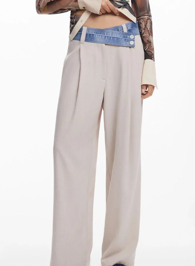 DESIGUAL Hybrid long pants