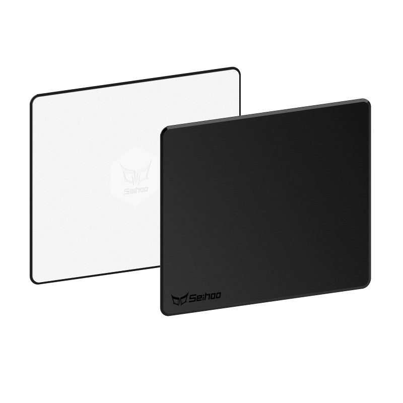 Seihoo Plastic Resin Hard Mouse Pad Premium Esports Waterproof Ultra Smooth No Irritating Smell Environment Fast and Accurate Control for Office and Gaming Laptop(9.45x7.87in) - Image 1