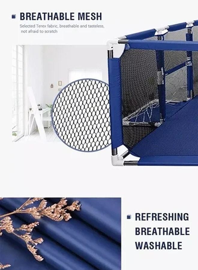 Playground Safety Barrier Durable Sturdy Easy To Assemble Made With High Quality 230x122x107cm - Image 2