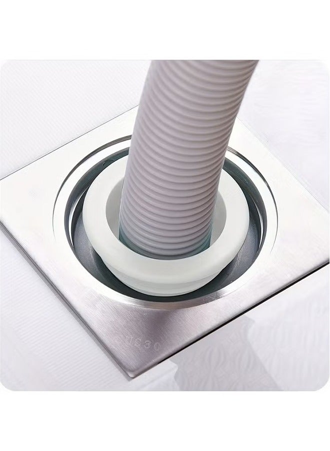 4 Pcs Universal Silicone Drain Plug - Odor-Free, Durable, Easy Install for Kitchen, Bathroom  Laundry,Sewer Anti-odor Sealing Plug,Silicone Pipe Seal Plug Washing Machine Drain Pipe - Image 4