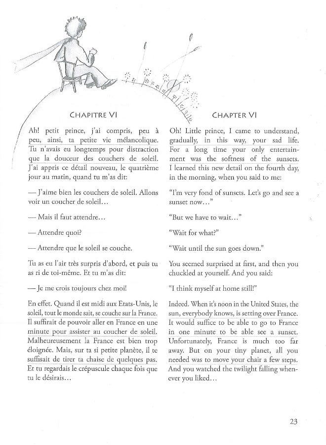 The Little Prince: French/English bilingual edition with CD - Image 3