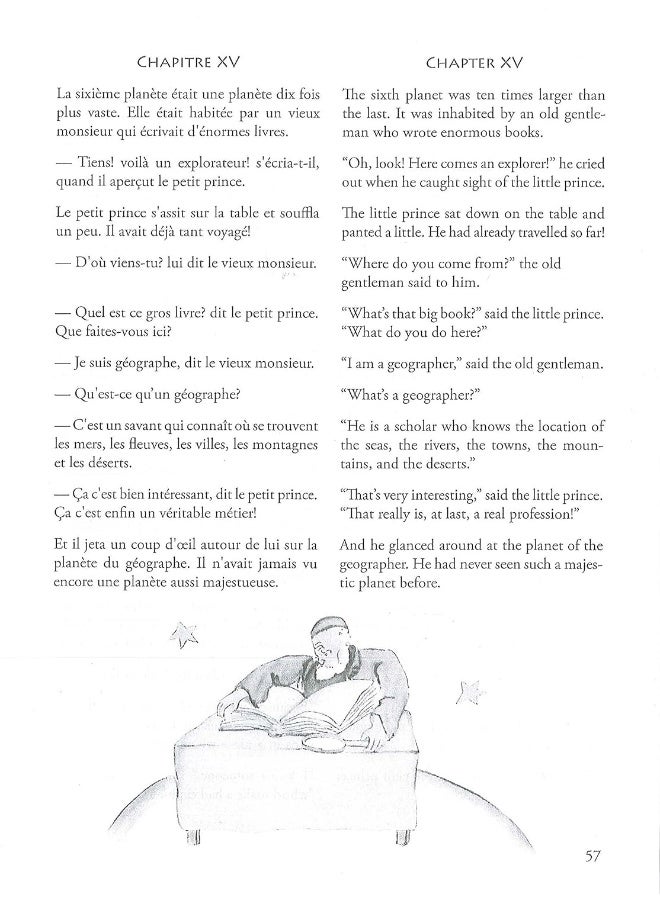 The Little Prince: French/English bilingual edition with CD - Image 4