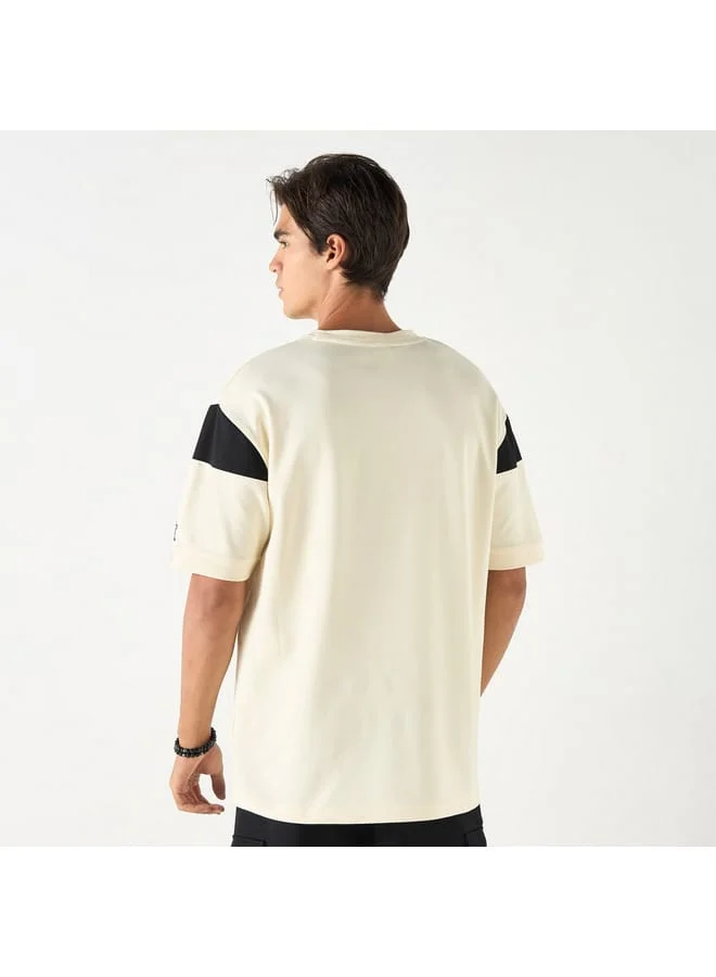 STARTER Starter Printed T-shirt with Crew Neck and Short Sleeves