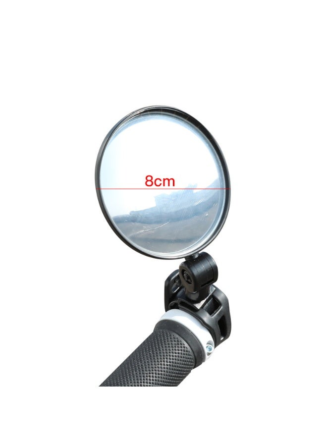 NIBEMINENT Multi-Function Mountain Bike Rearview Mirror - Your Best Companion for Safe Riding