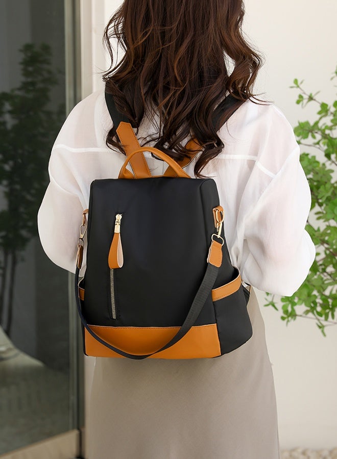 DUNISO Women Backpack Purse, Waterproof Backpack for Girl Woman Black Travel Bookbag Lady Shoulder Bag, Lightweight Ladies Fashion Daily Backpack Anti-theft Casual Daypack - Image 5