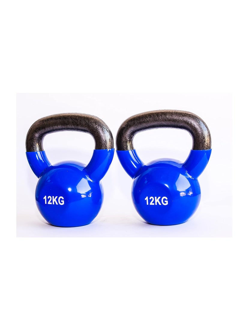 Elite vinyl kettlebell 12kg  - Image 2