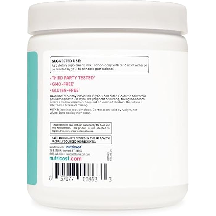 Nutricost BCAA for Women (Peach Mango, 30 Servings) - Formulated Specifically for Women - Non-GMO and Gluten-Free - Image 4