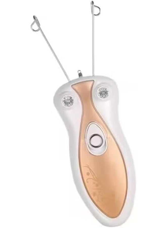 ماكينة حلاقة نسائية قوية لإزالة الشعر بدون ألم، مخصصة للوجه، سهلة الاستخدام في المنزل وصالونات الحلاقة، بقوة 3 وات، مع شاحن، وتصميم يناسب شكل الوجه والبشرة MO-9040 - Image 4