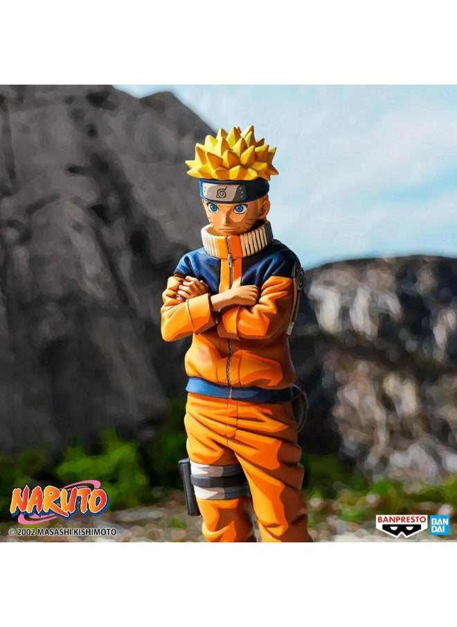 Bandai - Bandai Banpresto Naruto Grandista  Naruto 2 Manga Dimensions Naurto Uzumaki - Image 1