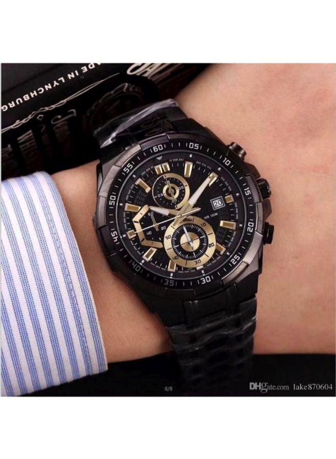 CASIO Men Water Resistant Chronograph Watch EFR-539BK-1A - Image 5