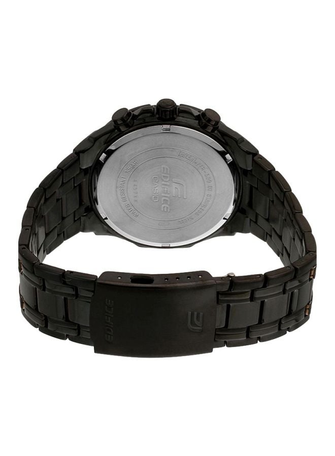 CASIO Men Water Resistant Chronograph Watch EFR-539BK-1A - Image 2