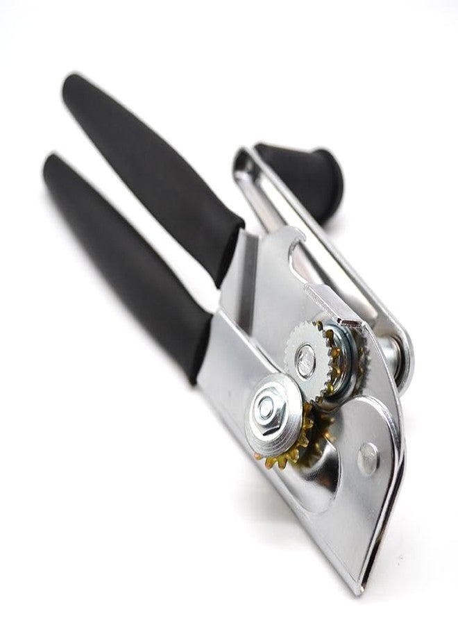 FUJIDENSO 1 Pack Commercial Grade Heavy Duty Manual Can Opener with Easy Crank Folding Handle/Super Thick 20GA 2.0mm Steel with Chrome Plate Finish/Fit All Size Large Cans - Image 4