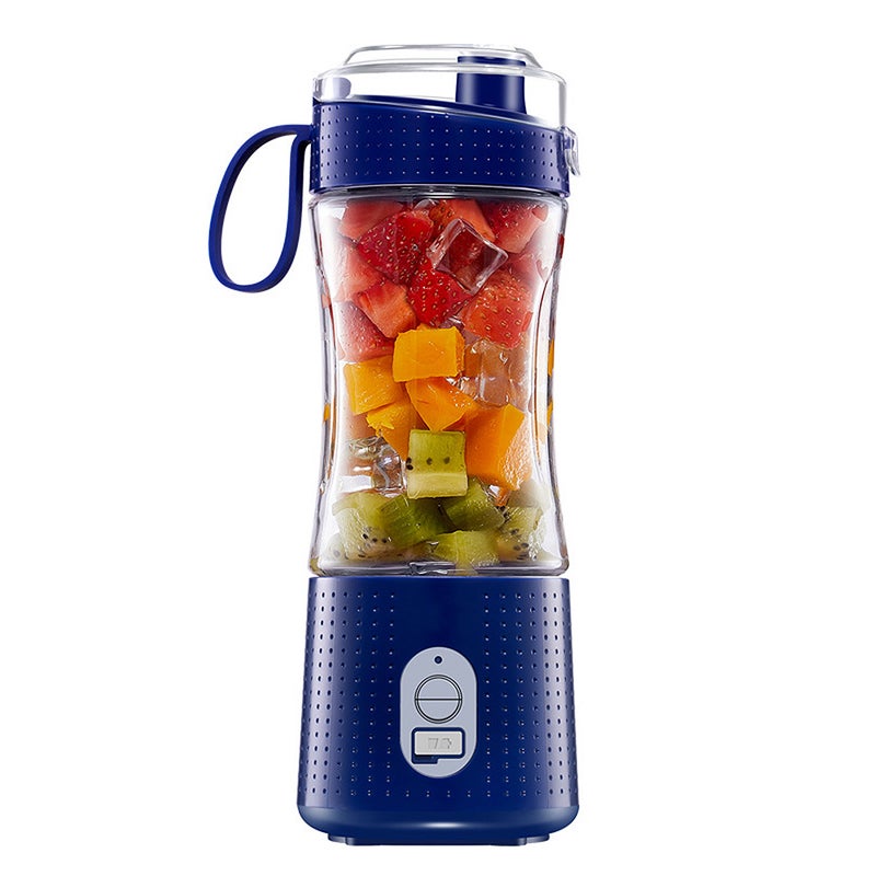 Portable Blender: 380Ml 6 Stainless Steel Blades - 2-In-1 Direct-Drink Design One-Key Operation Rechargeable Blender for Travel Gym Work Indoor Outdoor Activities - Image 1