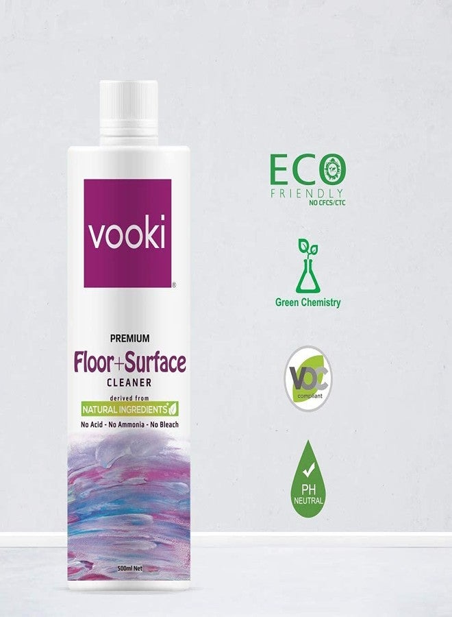 Vooki Ecofriendly Toilet Cleaner liquid and Disinfectant Floor & Surface Cleaner, Home and Commercial Use - 500 Ml Each, (Combo Pack of 2) - Image 5