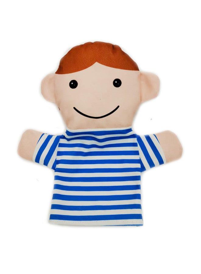 12-style Dolls Family Professionals Plush Toys Dolls Handmade Soft Stuffed Toy Characters In Various Occupations-Color:Brother Brother-Height:27cm - Image 1