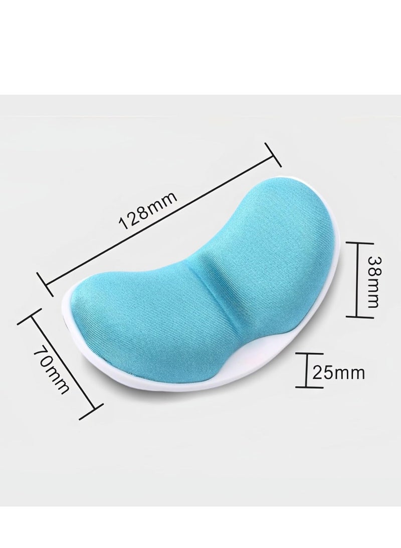 Wrist rest for mouse  viscoelastic foam pad for viscoelastic foam keyboard   durable anti-slip wrist rest mat pain relief for computer, laptop - Image 2