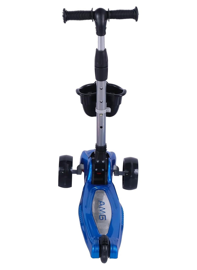 Top Gear Top Gear Kick Scooter TG 646 for Kids Ages 3-10 - Foldable - 3 Wheel Scooter and Adjustble Height - Blue  - Image 3