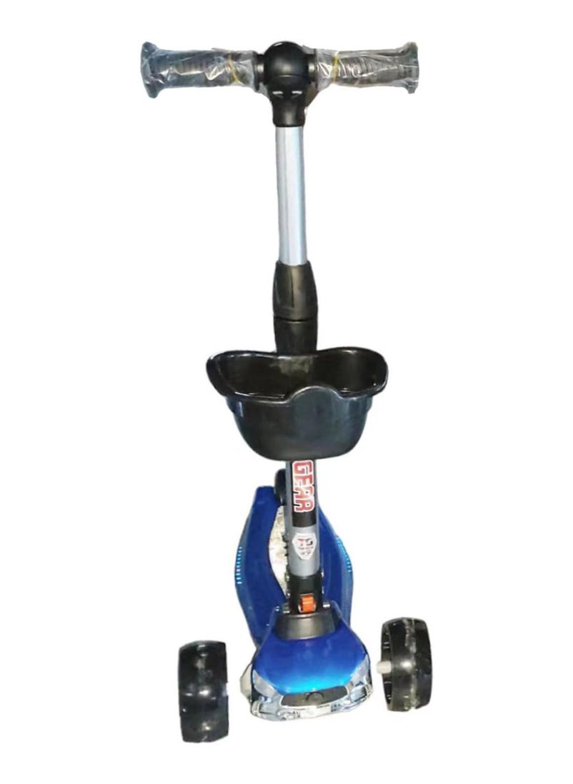 Top Gear Top Gear Kick Scooter TG 646 for Kids Ages 3-10 - Foldable - 3 Wheel Scooter and Adjustble Height - Blue  - Image 2
