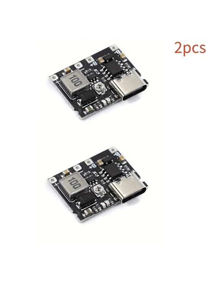 قطعتين 3.7 فولت إلى 9 فولت وحدة محول تعزيز مع بطارية 18650 منظم جهد قابل للتعديل - Image 4