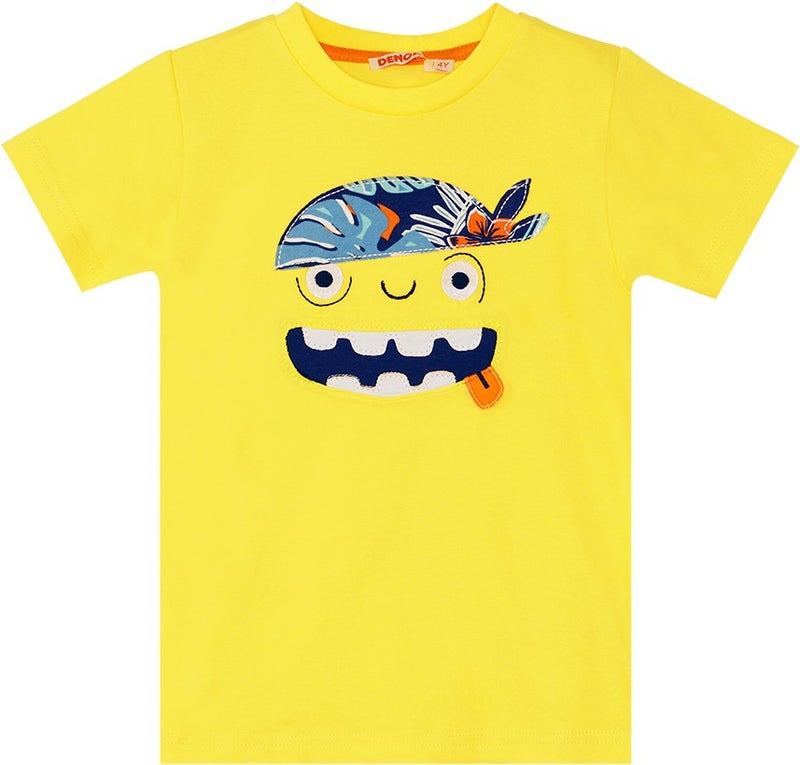 Denokids Hawaiian Pirate Boy Shorts Set  - Image 5