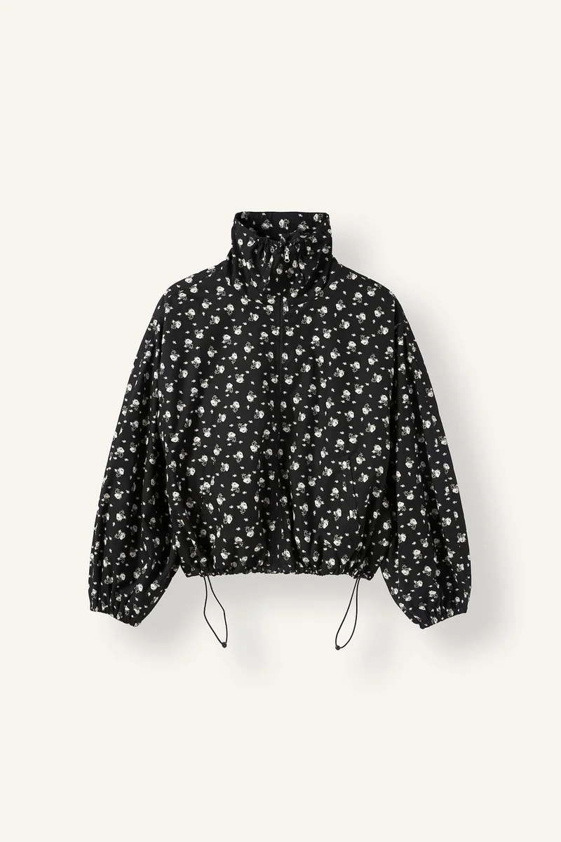 Defacto  Dog Collar Poplin Taffeta Jacket for Women | Best Price UAE